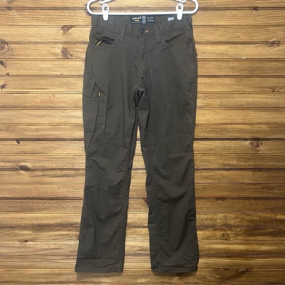 Ariat Rebar M4 Relaxed Straight Leg Jeans Mens Size 29x32 Cotton Thick Stitch - Picture 1 of 9